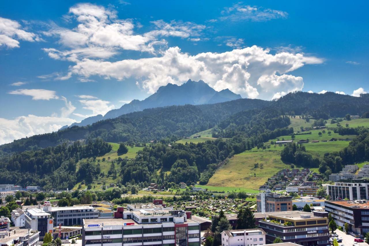 Dream View Apt With Homecinema Netflix & Loggia Luzern Eksteriør bilde